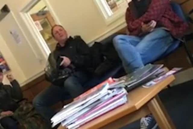 Rickesh Advani, a political science student at Cambridge caught on camera the moment a white middle-aged man said to him 'Brexit, go back home'. SWNS