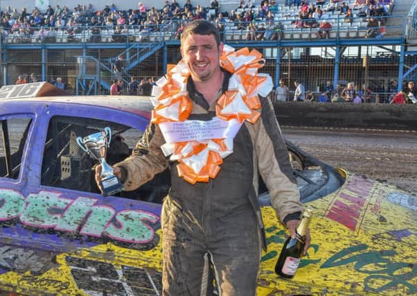 Dan Booth had a fine fifth place in the 1300 Stock Car British Championship at Lochgelly last weekend and will be in action at Kings Lynn this Saturday night.