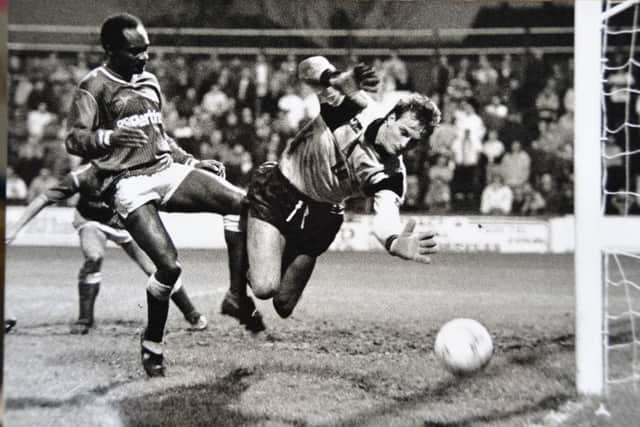 One of the great Posh full-backs Noel Luke.