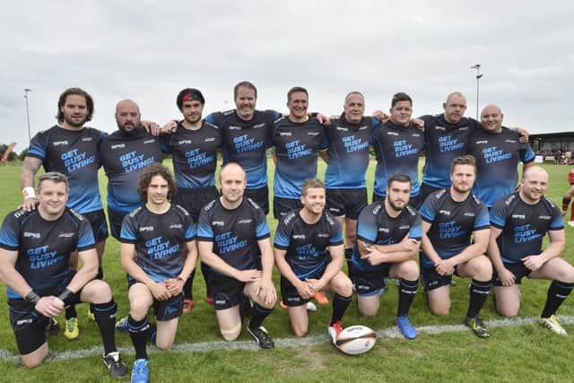 The other team that took part in the legends  match.