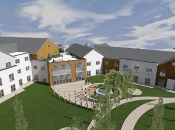 An artist's impression of the new care home