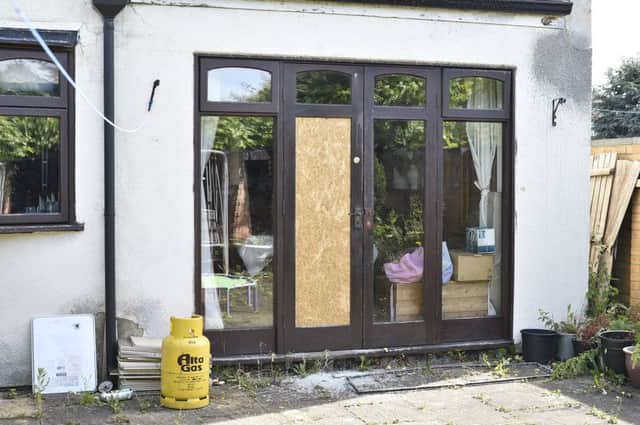 The house which was broken into twice in Newark Avenue, Dogsthorpe. EMN-180615-154358009