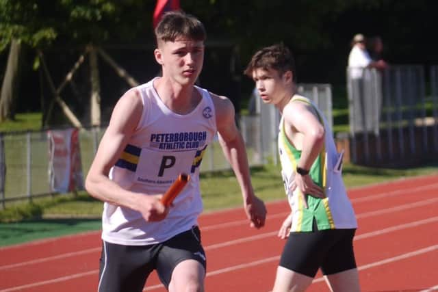 Lewis Davey made the Under 20 400m final.