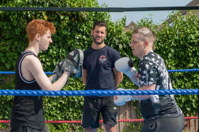Boxing Futures give a demonstration. Pic: Lena Wilson @willsonphotography lena.willson@gmail.com