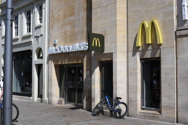 The incident with the gang began at McDonald's