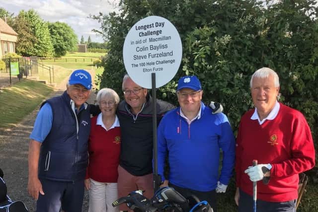 Nigel Widdowson (Seniors Captain), Jenny Walters (Ladies Captain), Colin Bayliss (Juniors Organiser), Steve Furzeland and  Peter Burgess (Mens Captain).