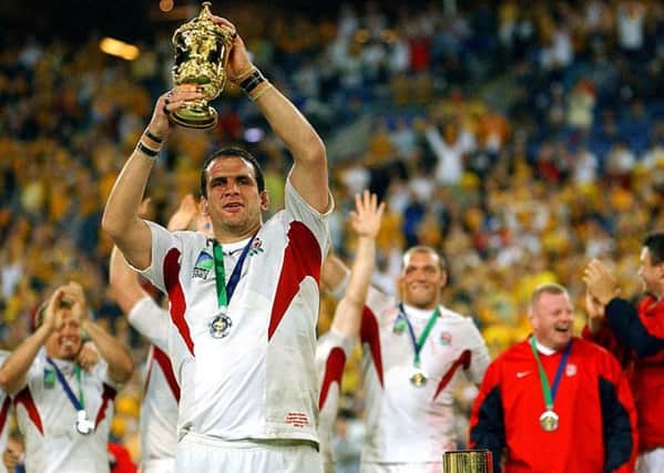 Martin Johnson's career can be tracked back to Leicester Lions.