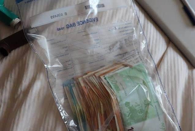 Items recovered during the raids