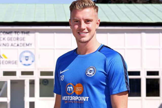 New Posh signing Adam King. Photo: Joe Dent/theposh.com.