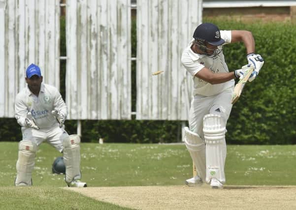 Mohammed Hammad top scored for Barnack against Oundle.