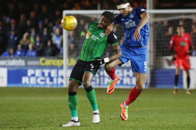Ryan Tafazolli (right) is a possible Posh captain for the 2018-19 season.