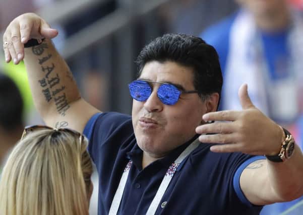 Deigo Maradona has been an embarrassment.