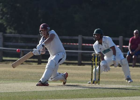 Tom Williams batting for Stamford. Picture:  J Biggs Photography
