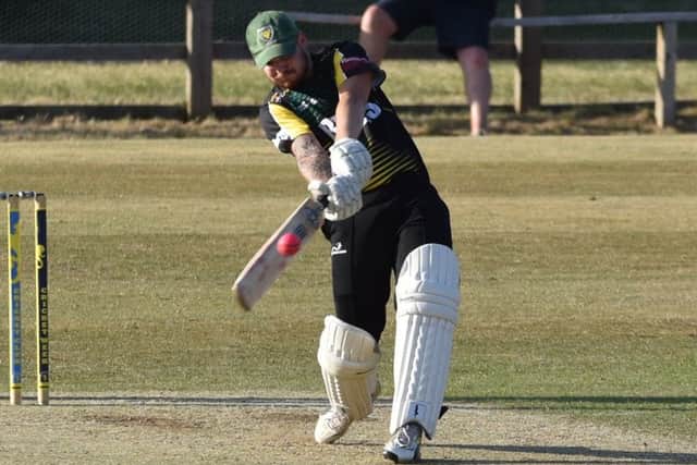 David Cooper hits out for Newborough. Picture: J Biggs Photography