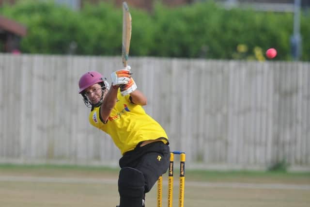 David Clarke struck 117 for Peterborough Town at Wollaston.