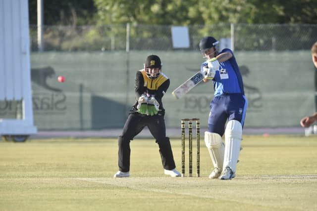 Jack Berry smacked 82 from 49 balls for Bourne against Grantham.