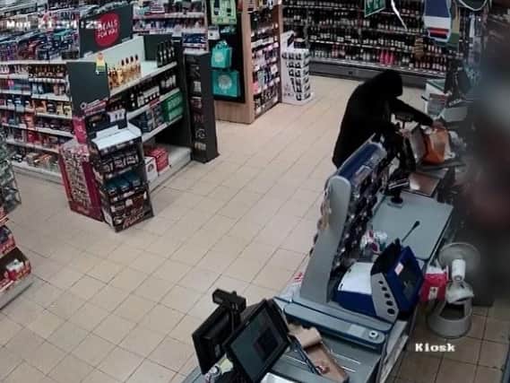 The knifepoint robbery in Peterborough