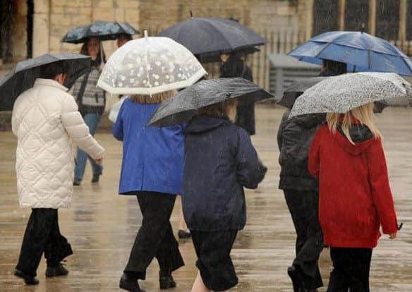 Rain is forecast for Peterborough this Friday