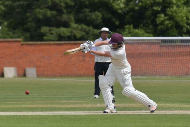 Conor Craig played well for 56 for Oundle against Peterborough Town.