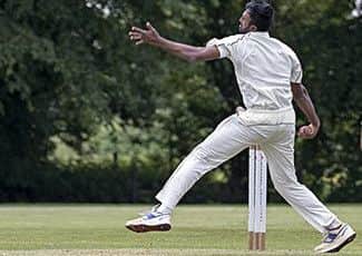 Saranga Rajaguru took four wickets for March against Eaton Socon.