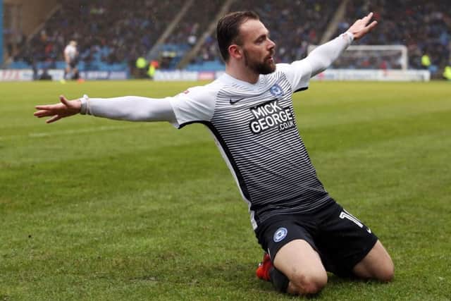 Danny Lloyd left Posh for Salford.