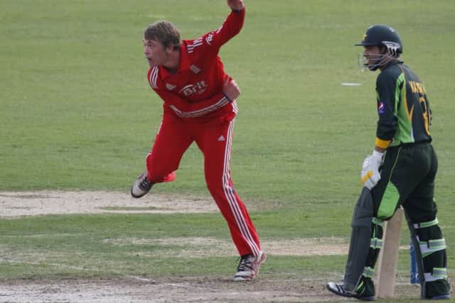 Rob Sayer took five wickets for Cambs against Staffs.