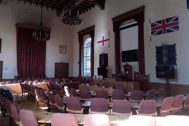 Peterborough City Council's chamber