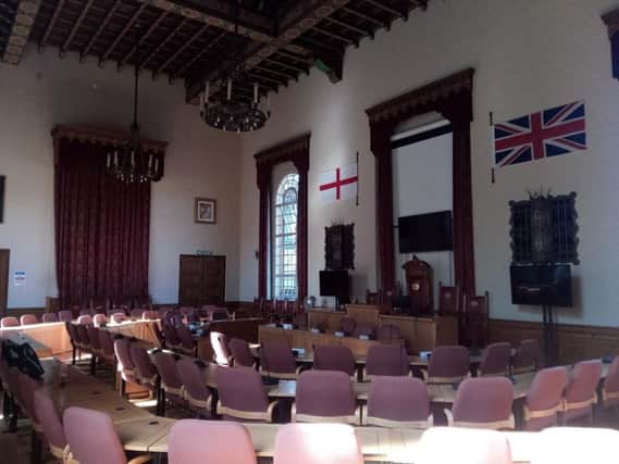 Peterborough City Council's chamber