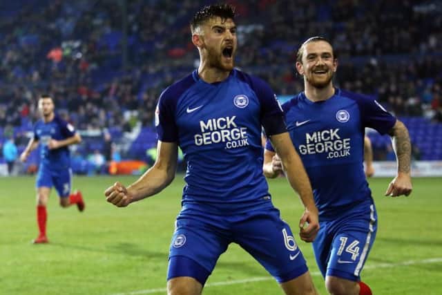 Jack Baldwin celebrates a great offer for Posh season ticket holders.