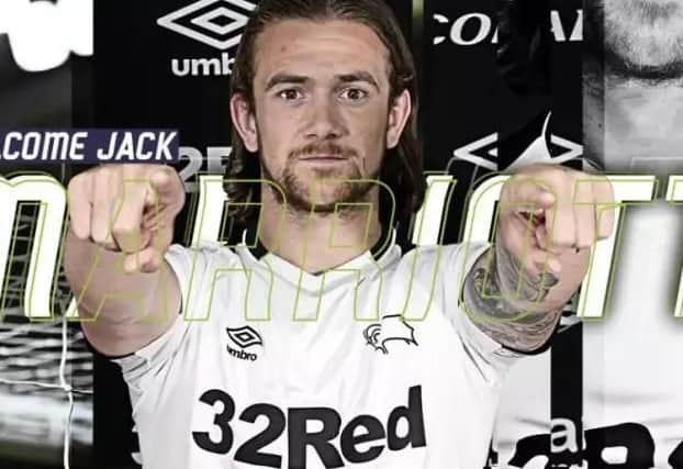 Jack Marriott having signed for Derby County