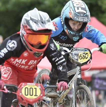 Luca Smith (right) in action for Peterborough Phantoms.