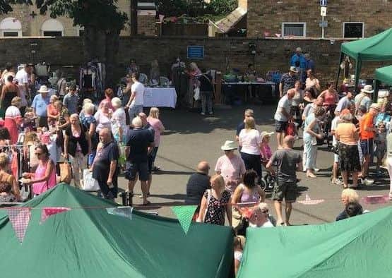 The car boot sale