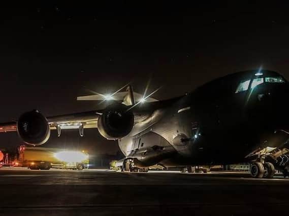 RAF Wittering has warned of an increase in night flights this week