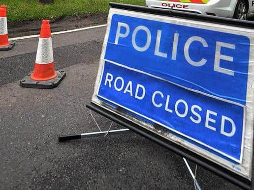 Road closed