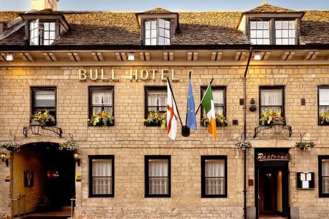 Bull Hotel, in Westgate, Peterborough.