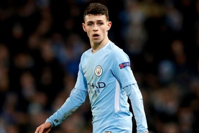 Young star Phil Foden.