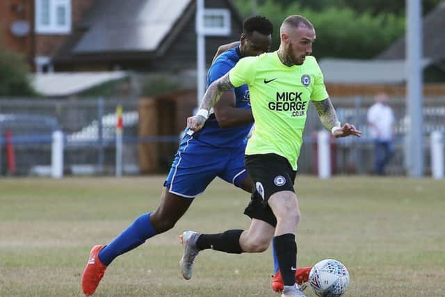 Marcus Maddison is still at Posh...for now.