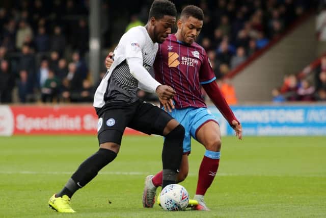 Jermaine Anderson turned down the chance to talk to Northampton.