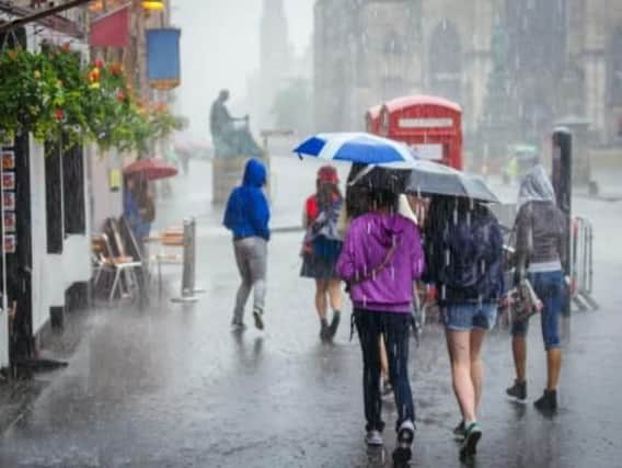 Heavy rain is forecast for Peterborough and a Met Office weather warning is in place.