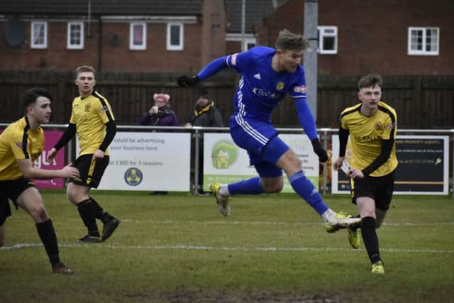 Peterborough Sports could lose key striker Mark Jones.
