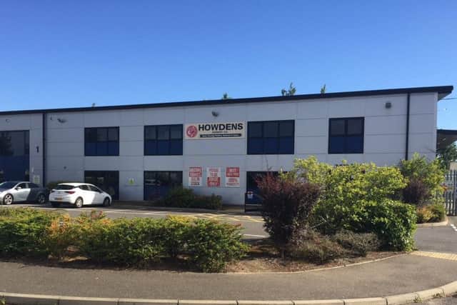 The new unit occupied by Howdens Joinery.