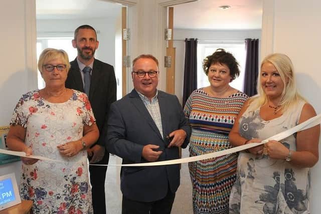 The opening of the smart flat
