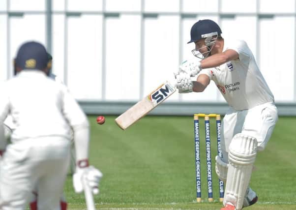 Jack Berry cracked an 89-ball ton for Bourne against Scunthorpe.