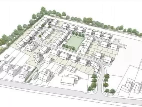 The plans for Westhaven Nursery in Peterborough Road