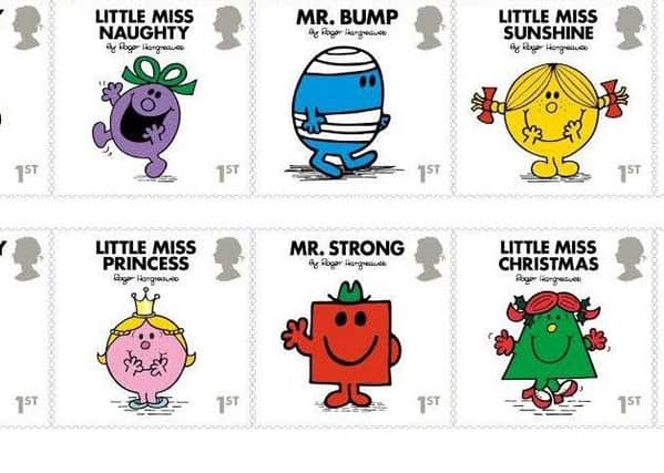 Mr Men stamps