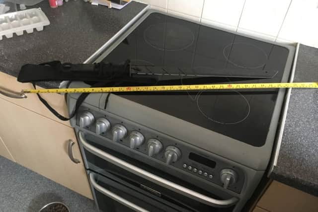 Thw sword found by Simon