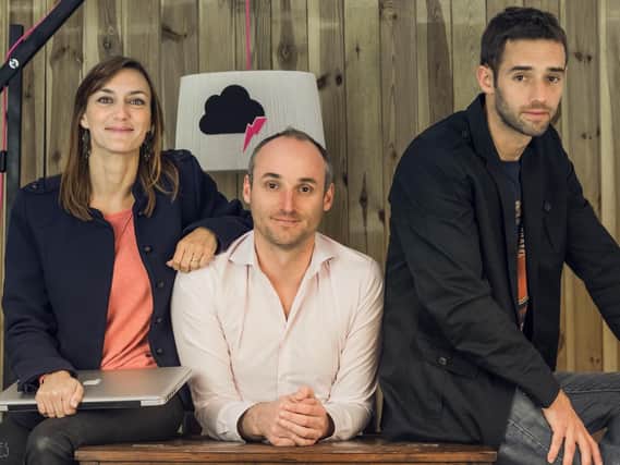 Patatam founders, from left,Marieve Bidart, Eric Gagnaire and Mathieu Bidart.