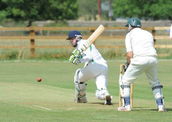 Reece Smith claimed his first Cambs League ton for Castor at Great Shelford.