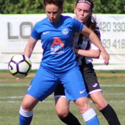 Donna McGuigan was player of the match. Picture: Gary Reed