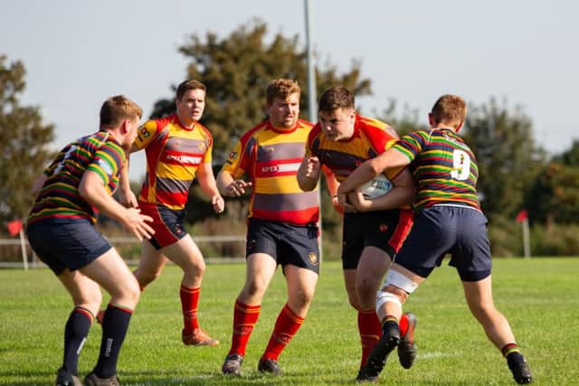 Michael Kelley scored two tries for Borough on his debut.